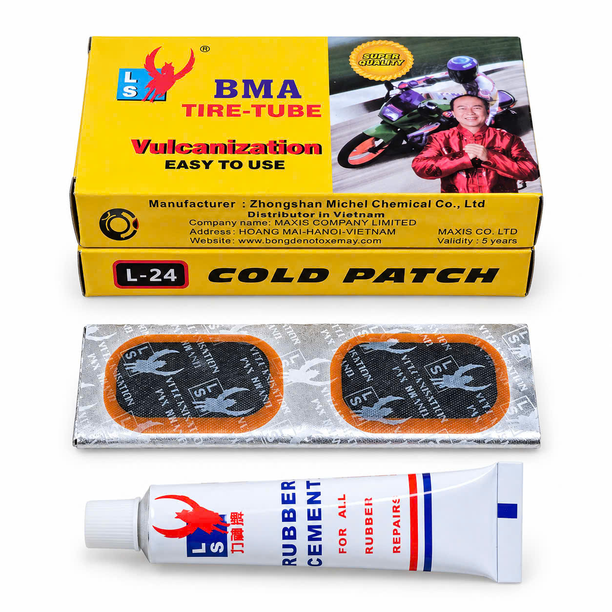 MIẾNG VÁ BMA L24 HỘP VÀNG